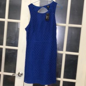 Nicole by Nicole Miller Blue Lace Dress sz. 16